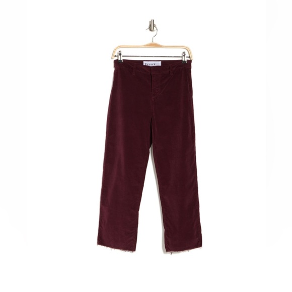 NEW Frank & Eileen Kinsale Performance Straight Leg Pants Micro Corduroy Size 0 - Picture 3 of 5